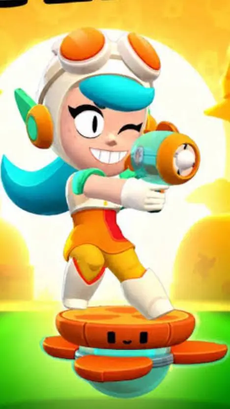 ai character: Wendy brawl stars background
