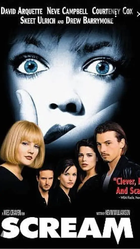 ai character: Scream 1996 background
