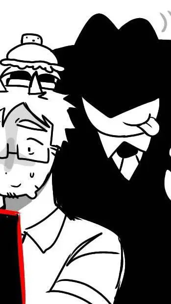 ai character: burgerdebt  background