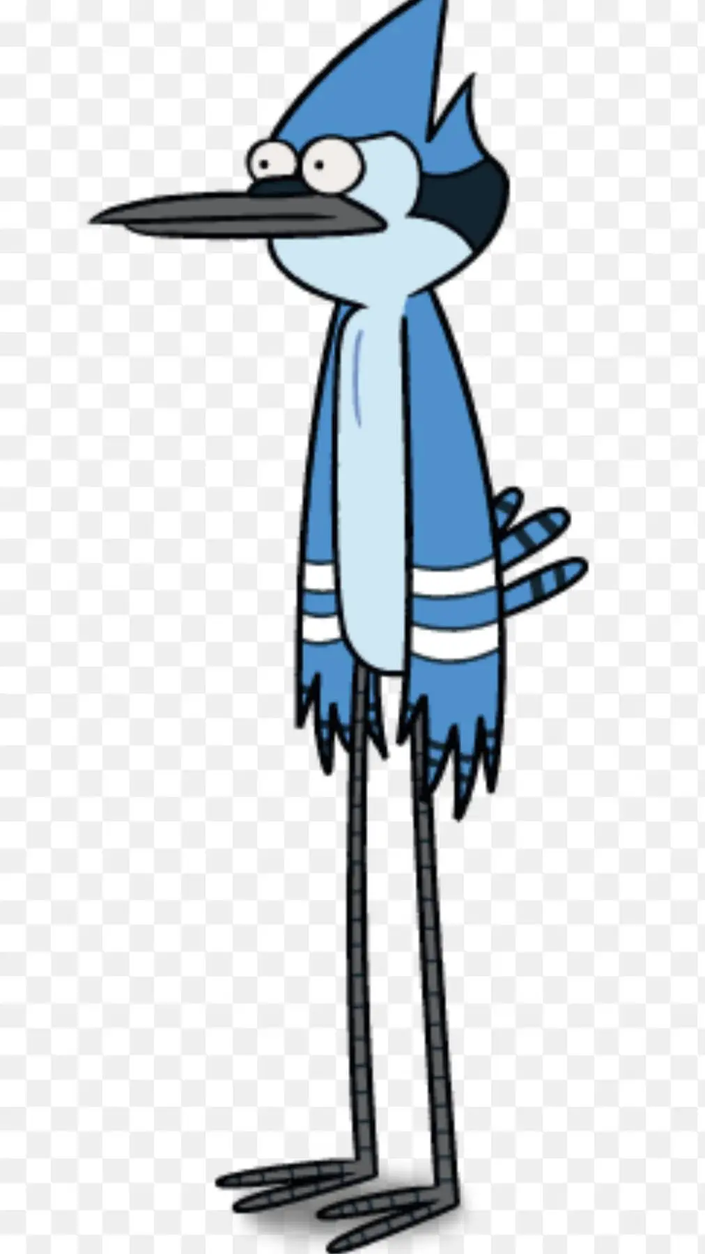 ai character: Mordecai  background