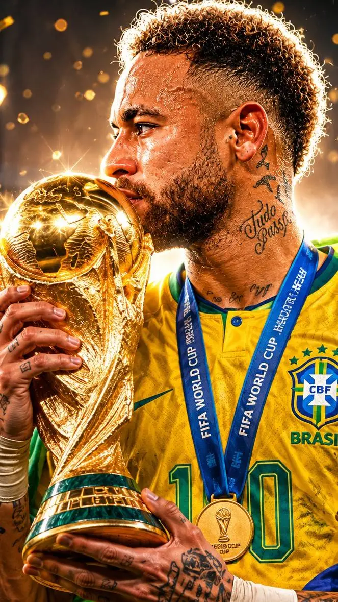 ai character: neymar  background