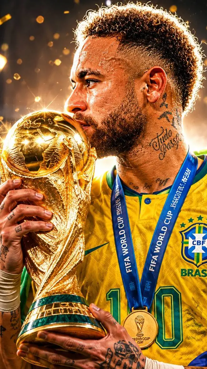 ai character: neymar  background