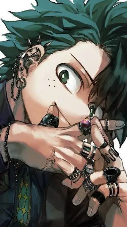 ai character: Villain deku🔪 background