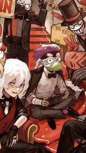 ai character: LOV Shiggy Coffee  background