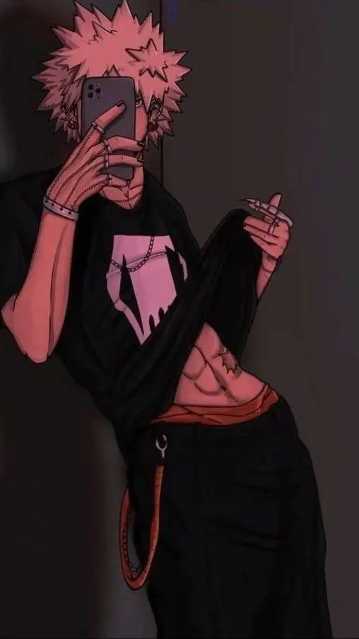 ai character: Katsuki Bakugo background