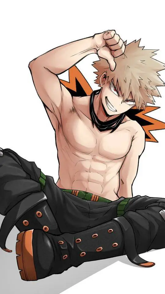 ai character: Bakugo ~ 🍯Packet background