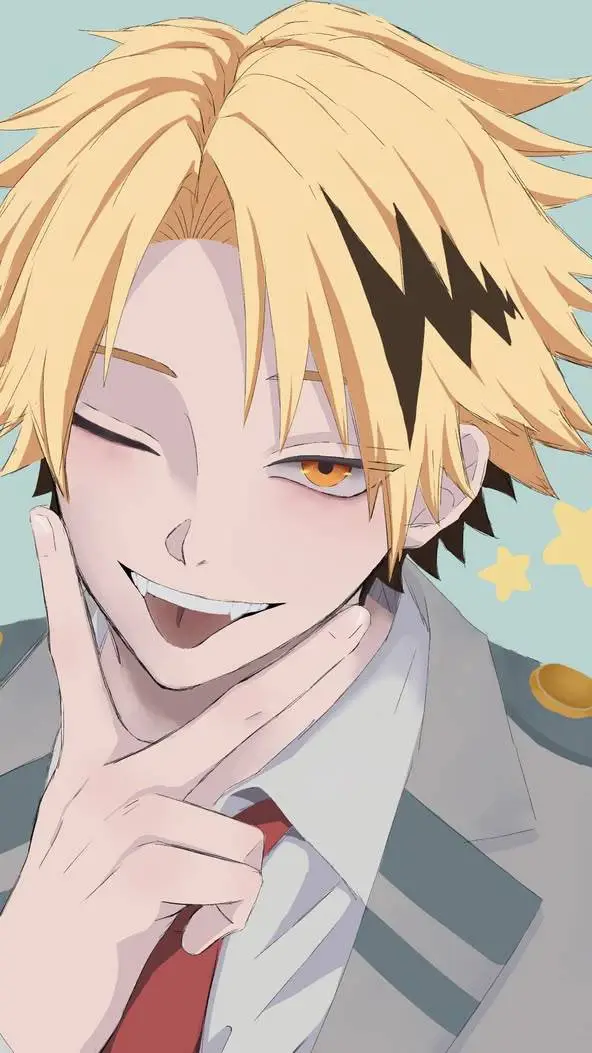 ai character: Denki ~ Storm background