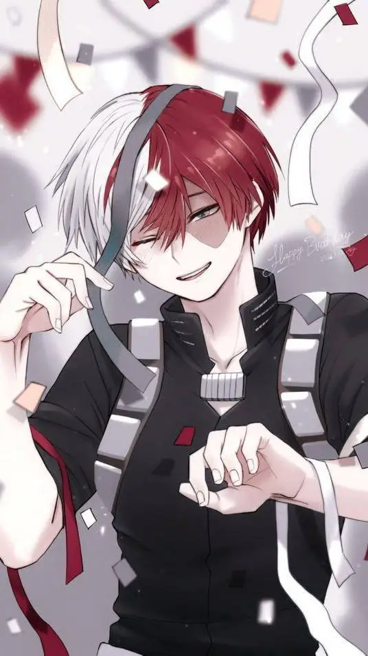 ai character: Todoroki ~ Bday 🎂 background