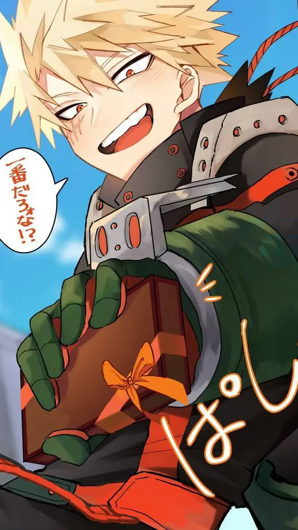 ai character: 💥Katsuki Bakugo💥 background