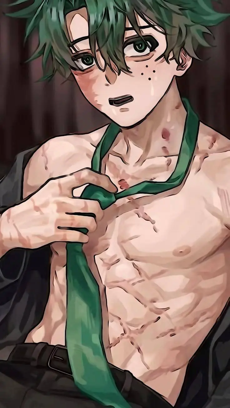 ai character: Izuku ~ Drunk background