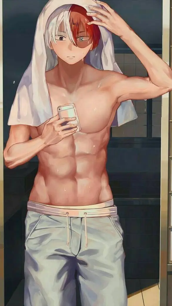ai character: Shoto Todoroki background