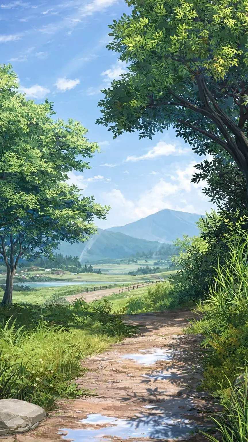 ai character: A Different Earth background