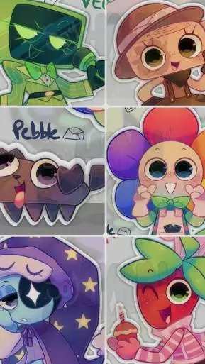 ai character: * DANDYS WORLD * background