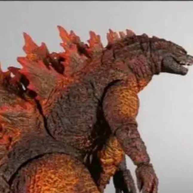 chat with ai character: Burning Godzilla