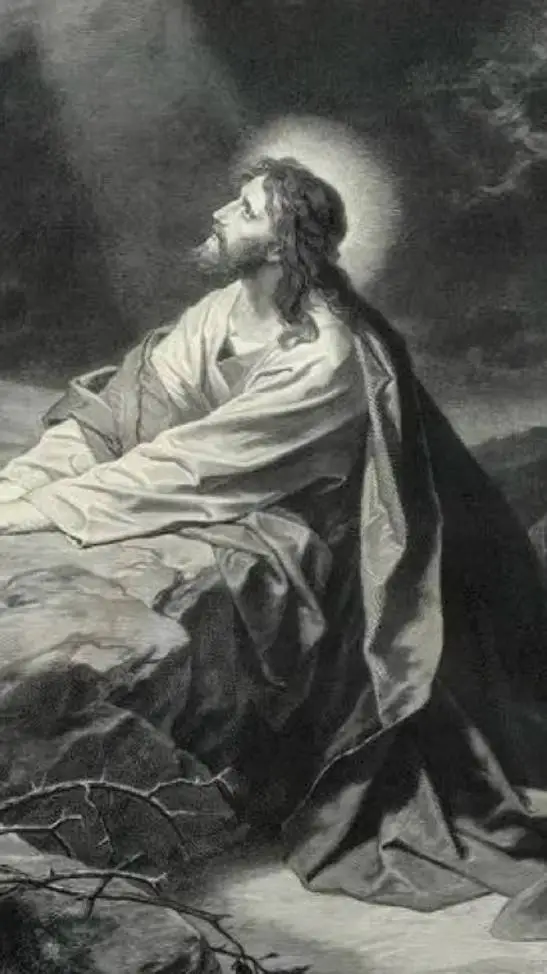 ai character: Jesus Christ background