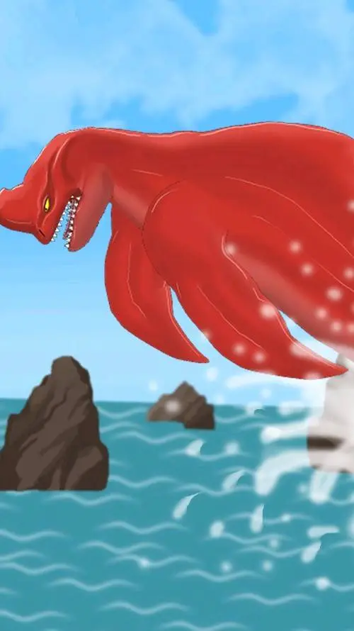 ai character: RED BLUSTER  background