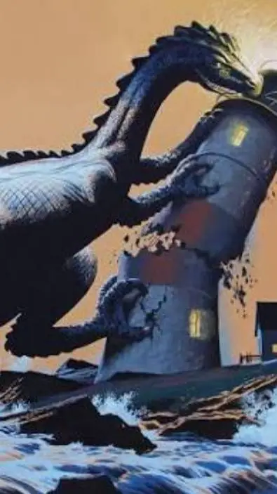 ai character: YOU VS RHEDOSAURUS background