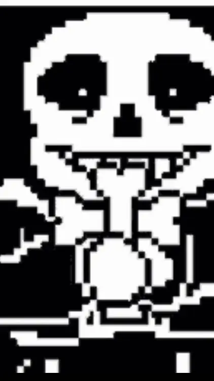 ai character: Sans background