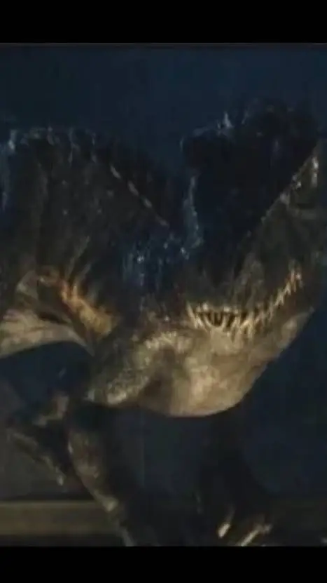 ai character: Indoraptor copy u background