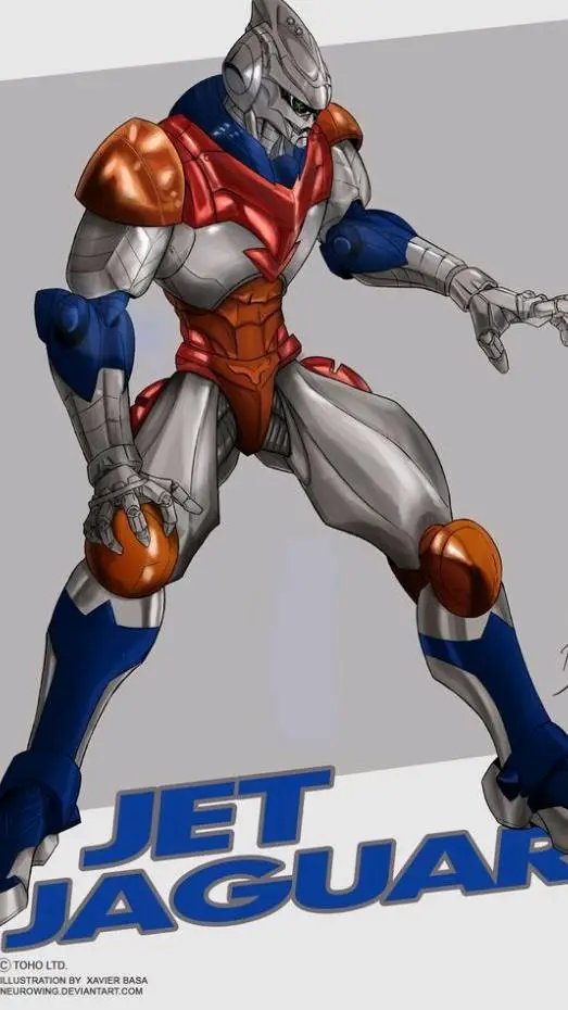 ai character: Jet Jaguar background