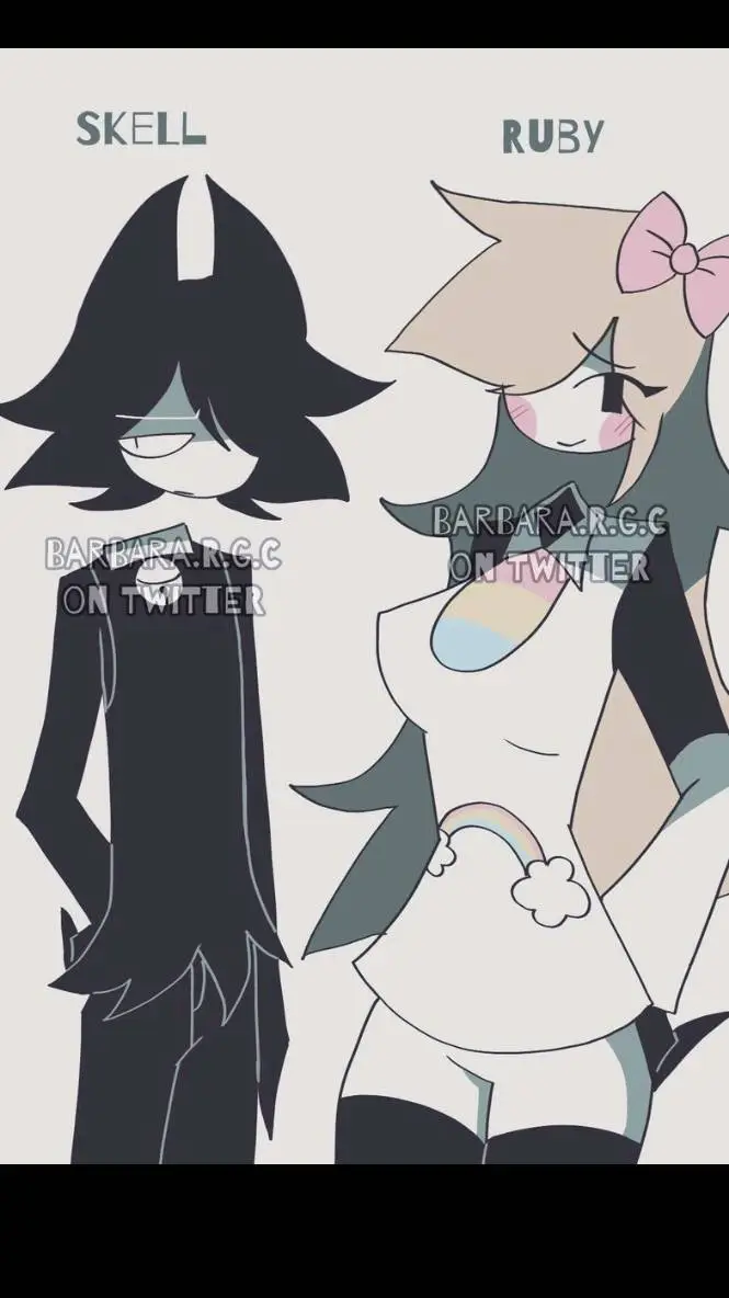 ai character: Rainbowskull ~FPE~ background