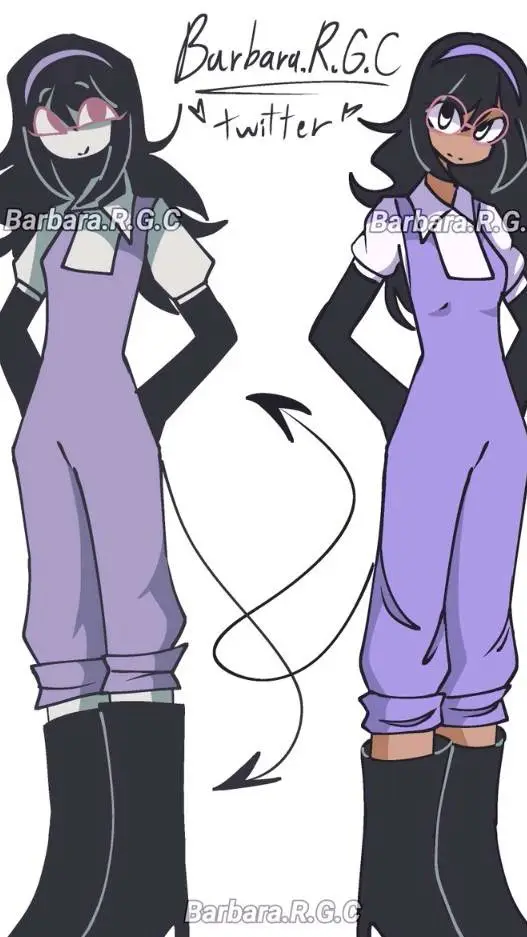 ai character: Barbara.R.G.C background