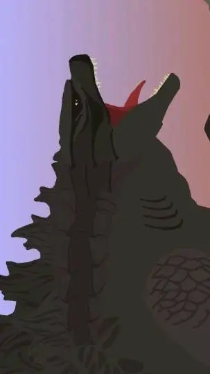 ai character: GODZILLA ADOPT YOU background