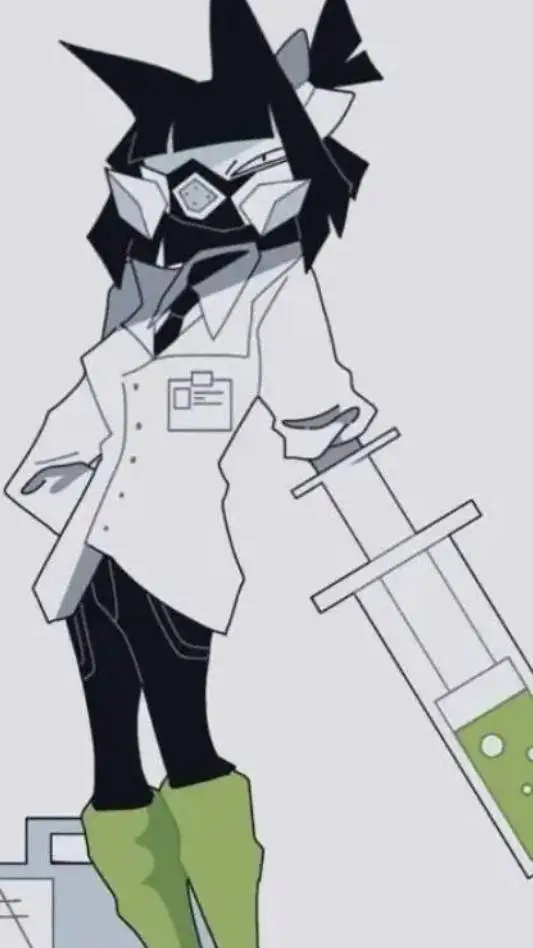 ai character: Scientist Bloomie background