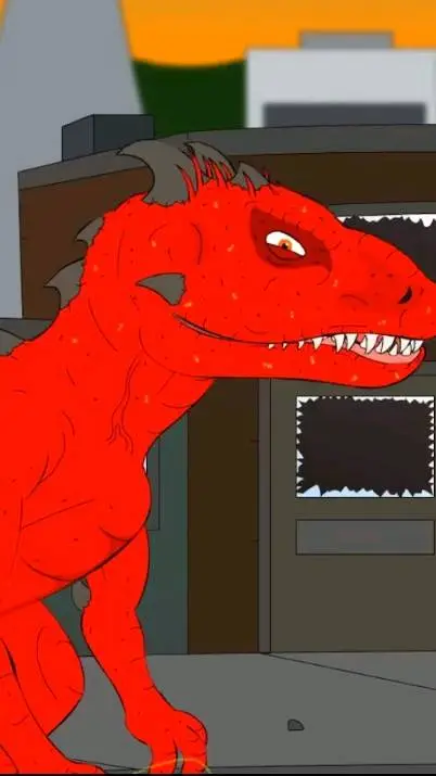 ai character: Coronasaurus Rex background