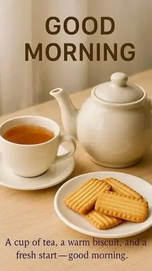 ai character: Good morning background
