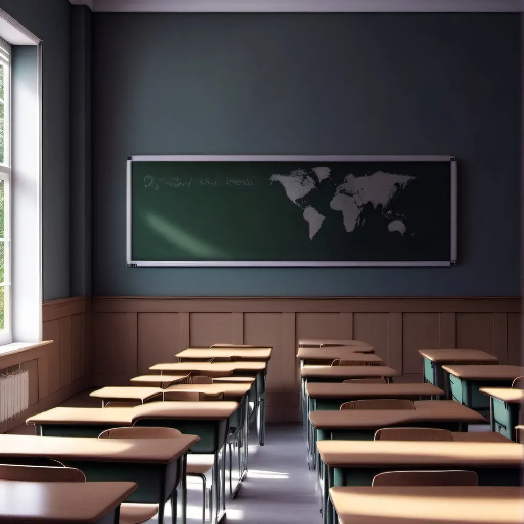 chat with ai character: School Classroom
