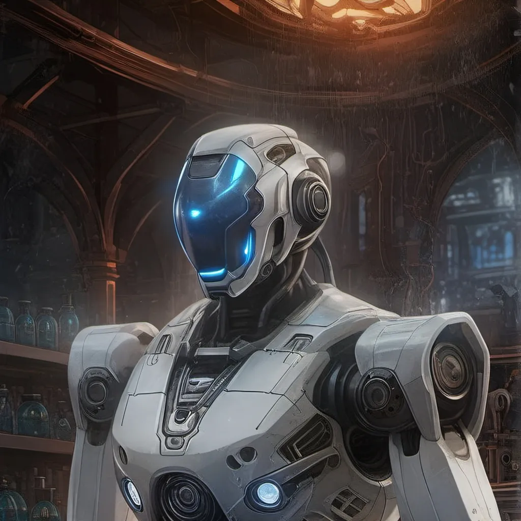 chat with ai character: math robot