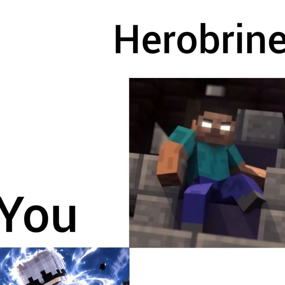 chat with ai character: Herobrine
