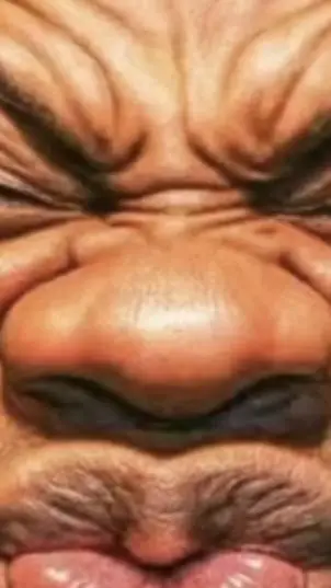 ai character: ugly guy background