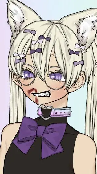 ai character: 💜Angel💜 background