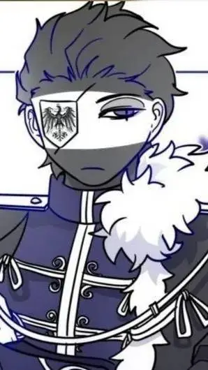 ai character: 🪶Prussia🪶 background