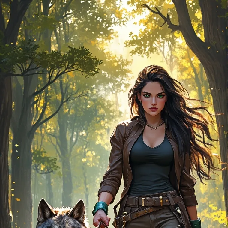 chat with ai character: Léa