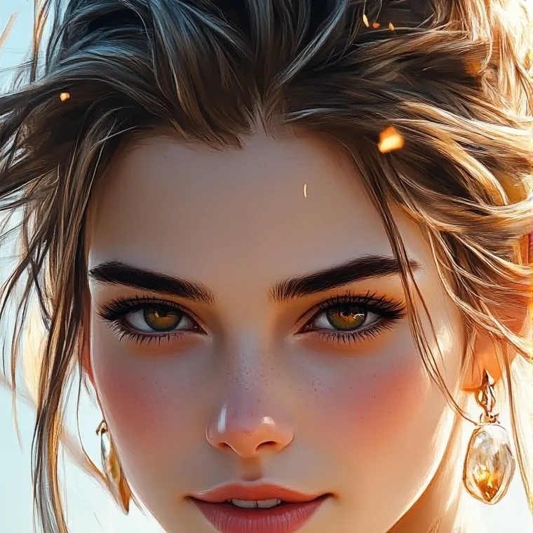 chat with ai character: Léa