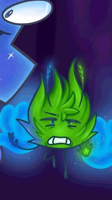 ai character: Grassy..? background