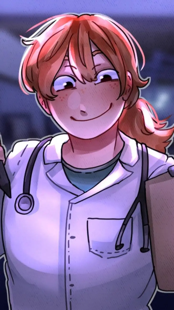 ai character: Doctor rose. background