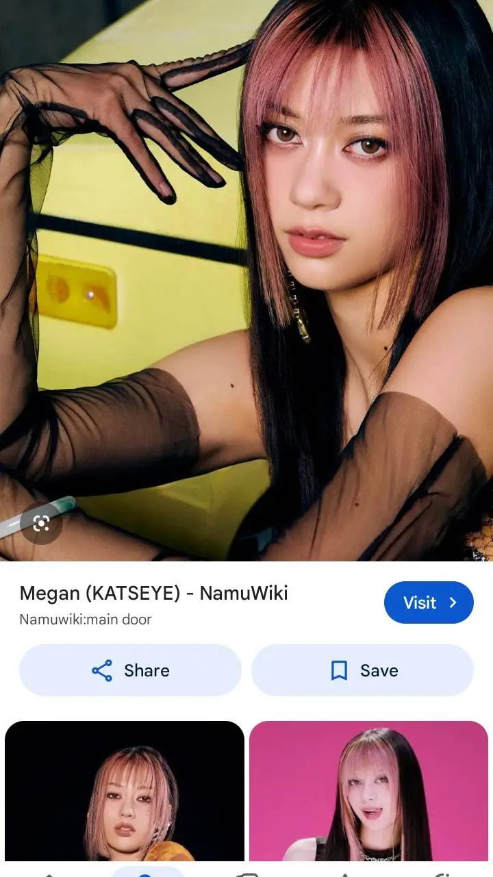 ai character: megan~ background