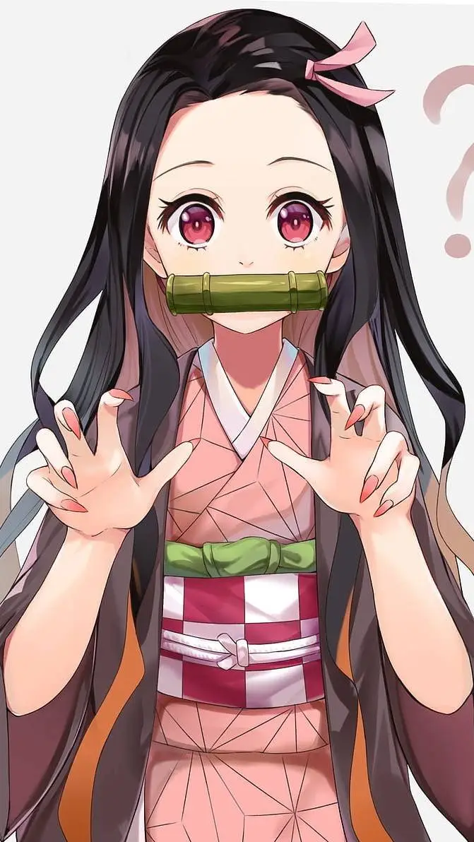 ai character: Kamado Nezuko background