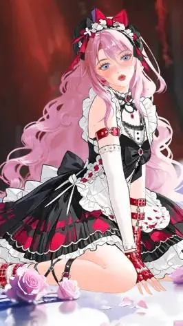 ai character: Flower  background