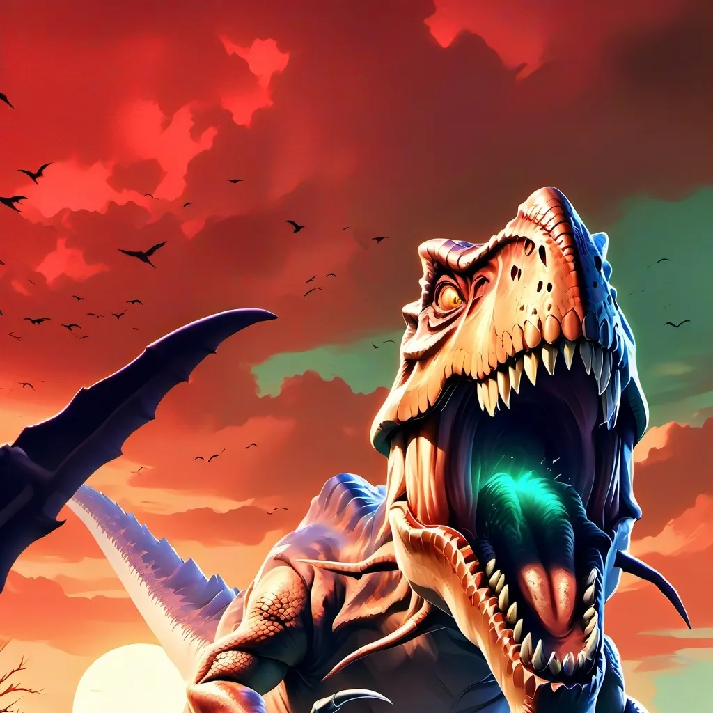 chat with ai character: Jurassic Zombie
