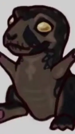 ai character: Mini T-rex background