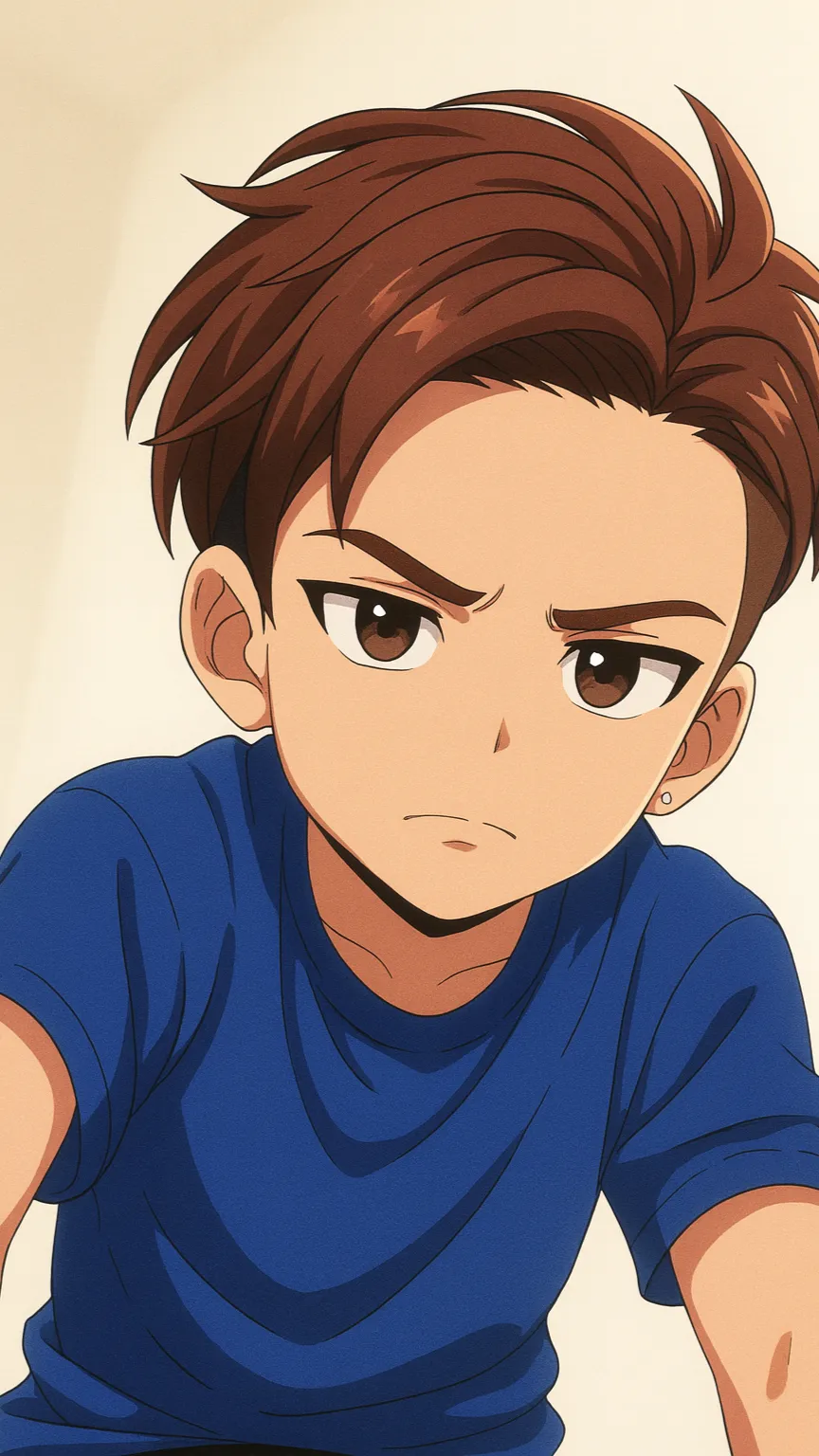 ai character: MichaelVRking  background