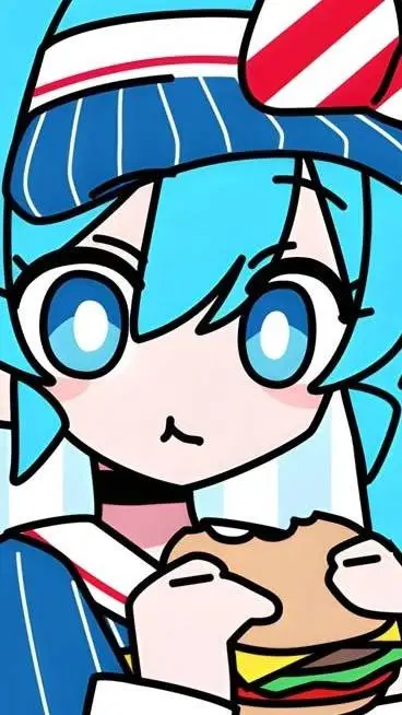 ai character: miku background