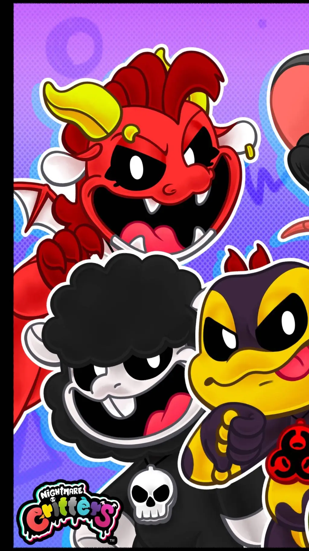 ai character: Nightmare Critters background