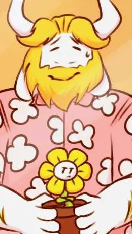 ai character: Asgore trucho background