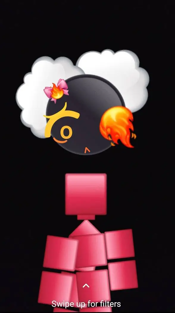 ai character: Emojifire! :3 background